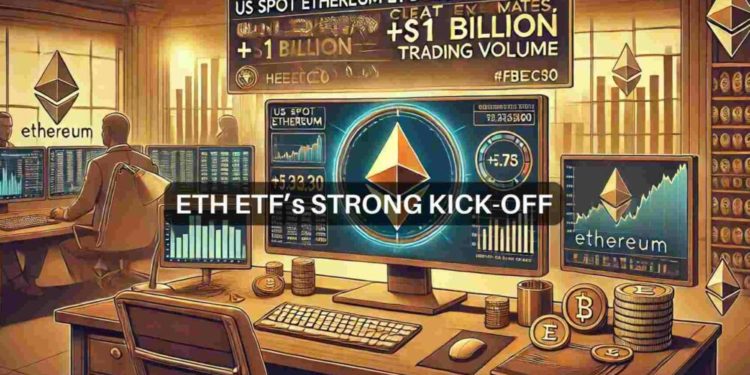 Ethereum ETF Day 1 превзошел прогноз «20% от BTC» – что дальше?