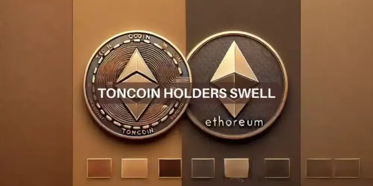 Toncoin ежедневно привлекает 500 000 новых держателей: скоро ли он перевернет Ethereum?